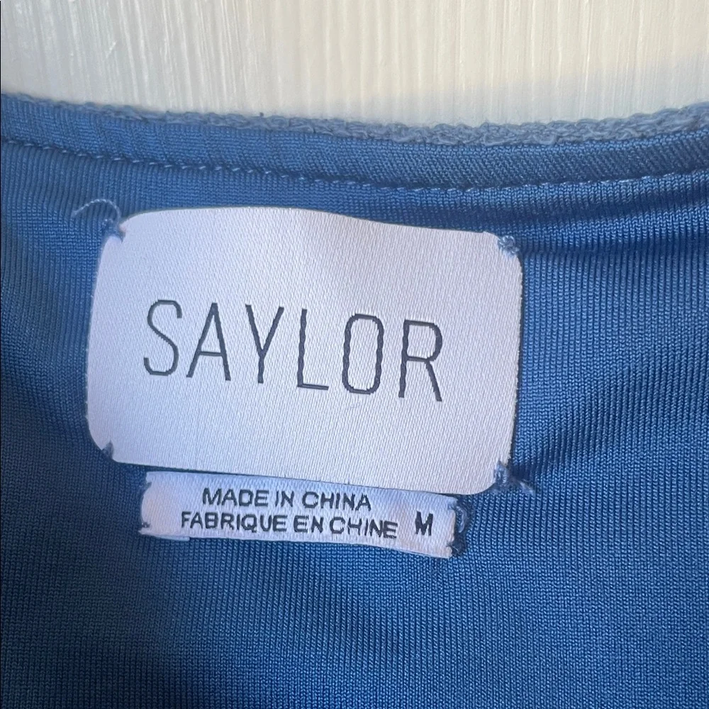 SAYLOR Cornflower Blue Dress - Picture 2 of 3